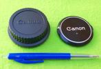 Twee Lensdoppen voor Canon camera’s - Los te koop, Ophalen of Verzenden, Zo goed als nieuw, Toebehoren