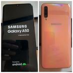 Samsung A50 - 128 GB - coral - inclusief hoesje, Gebruikt, Overige kleuren, Touchscreen, Ophalen of Verzenden
