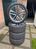 Audi Q7 RS Winterset 285/40R21 Continental, Ophalen, Gebruikt, 285 mm, Banden en Velgen