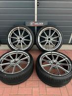 Hyper Black velgen + zomerbanden 19 inch 5x112 nieuw inc btw, Verzenden, Banden en Velgen, Nieuw, Milder Banden en Velgen