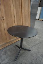 Horeca Bistro ronde tafel tafels eettafel, Gebruikt, 50 tot 100 cm, Rond, Metaal