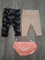 2x legging en kort broekje maat 50, Broekje, Jongetje of Meisje, Ophalen of Verzenden, Zo goed als nieuw