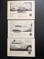 Oude reclame / Advertenties MATRA M 530, Boeken, Auto's | Folders en Tijdschriften, Ophalen of Verzenden, Gelezen, Overige merken