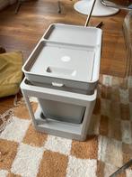 IKEA UTRUSTA Inbouw Prullenbak - Schuifbaar, Ophalen, Kunststof, Zo goed als nieuw, Minder dan 50 cm