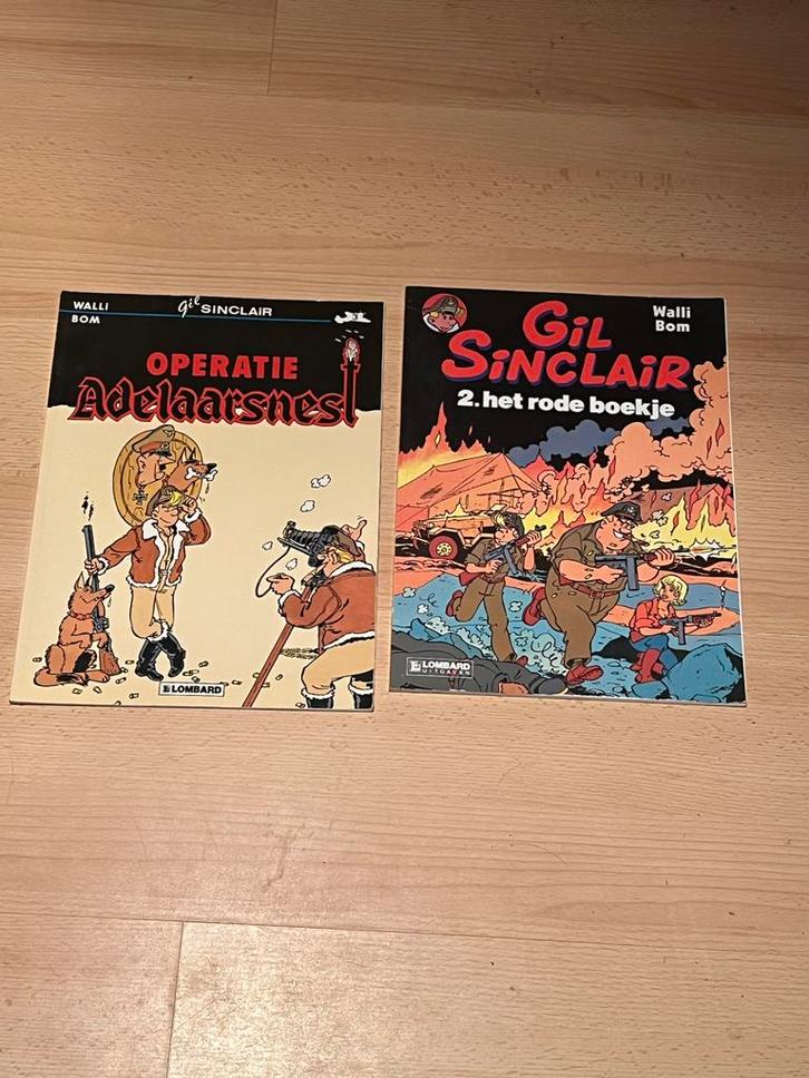 Gil Sinclair - 4 Strips in Perfecte Staat, Boeken, Stripboeken, Zo goed als nieuw, Meerdere stripboeken, Ophalen of Verzenden