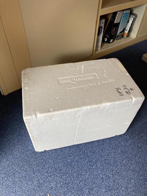 isolatiebox piepschuim, Doe-het-zelf en Verbouw, Kratten en Dozen, Gebruikt, Bak of Kist, 75 tot 100 cm, 35 tot 50 cm, 40 tot 60 cm