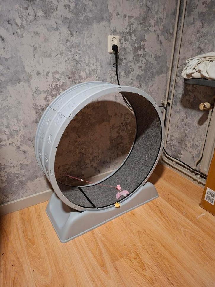 Loopwiel kat, Dieren en Toebehoren, Katten-accessoires, Zo goed als nieuw, Ophalen