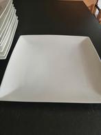 Yong  China platte borden vierkant servies, Ophalen, Nieuw, Bord(en), Effen