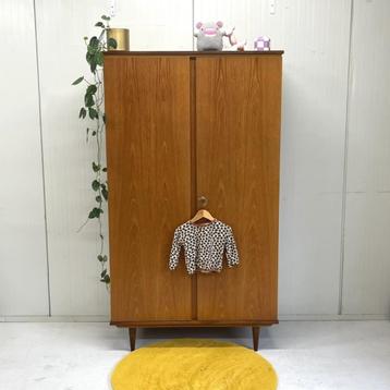 Toffe vintage 2d kledingkast babykamer kids hang/leg j`60 ! beschikbaar voor biedingen
