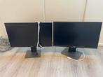 Set 2x Dell monitor 23” inch, Computers en Software, Monitoren, Ophalen, IPS, Full HD, Zo goed als nieuw