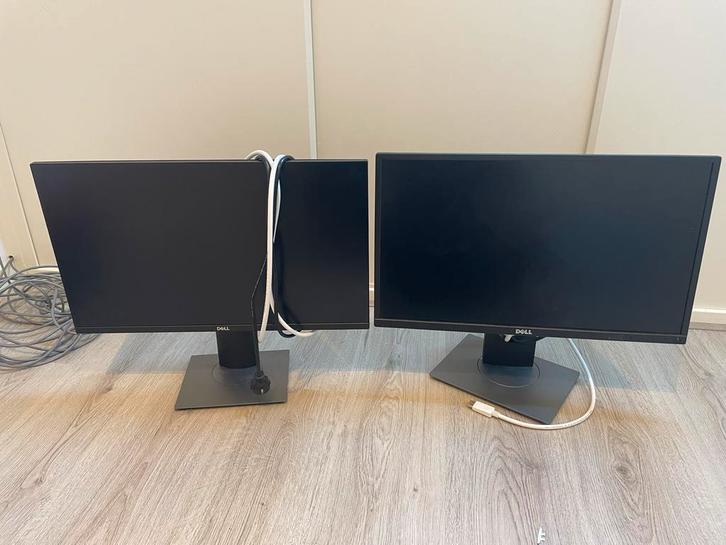 Set 2x Dell monitor 23” inch, Computers en Software, Monitoren, Gebruikt, 60 Hz of minder, IPS, Full HD, Ophalen
