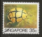 Singapore 9, kever, Verzenden, Gestempeld, Zuidoost-Azië