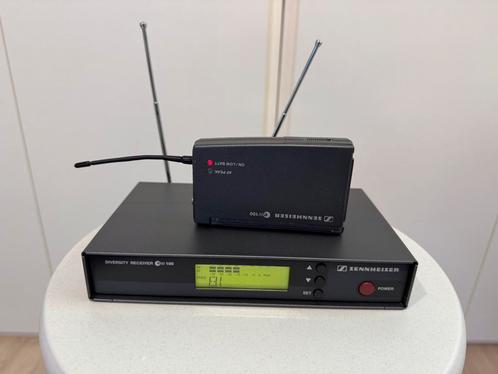 Sennheiser EW100 G1 set beldpack (790-822 Mhz), Muziek en Instrumenten, Microfoons, Gebruikt, Overige typen, Draadloos, Ophalen of Verzenden