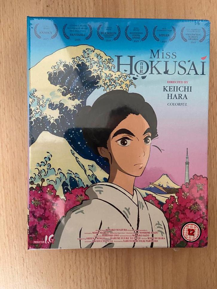 Miss Hokusai Anime Bluray Collectors Edition Sealed!, Cd's en Dvd's, Blu-ray, Nieuw in verpakking, Ophalen of Verzenden