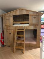 Stapelbed Boomhut Huis Dutchwood Besatede MOET SNEL WEG!, Ophalen, Zo goed als nieuw, Stapelbed