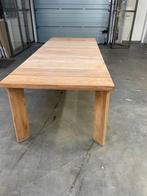 Piet boon outdoor eettafel timme., Ophalen, 100 tot 150 cm, Teakhout, Vijf personen of meer