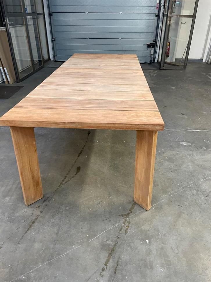 Piet boon outdoor eettafel timme., Huis en Inrichting, Tafels | Eettafels, Nieuw, 100 tot 150 cm, 200 cm of meer, Vijf personen of meer