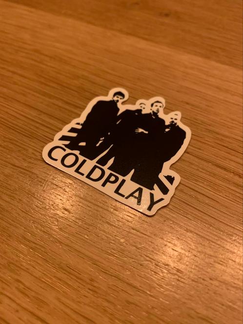 Coldplay sticker, Verzamelen, Stickers, Nieuw, Overige typen, Ophalen of Verzenden