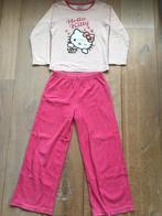 Hello Kitty pyjama maat 126 (7/8 jaar) | velours, roze, Ophalen of Verzenden, Gebruikt, Hello Kitty, Meisje