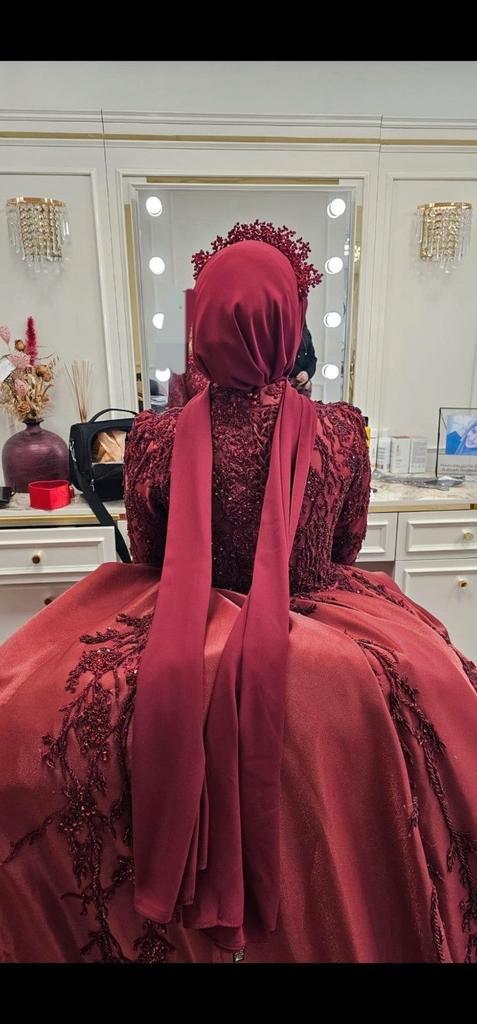 Hennajurk trouwjurk kinalik galajurk, Kleding | Dames, Gelegenheidskleding, Zo goed als nieuw, Galajurk, Maat 42/44 (L), Ophalen