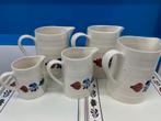 Boerenbont kannen set - Boch Belgium (5stuks), Gebruikt, Boch, Ophalen of Verzenden, Dmaivp@gmail.com