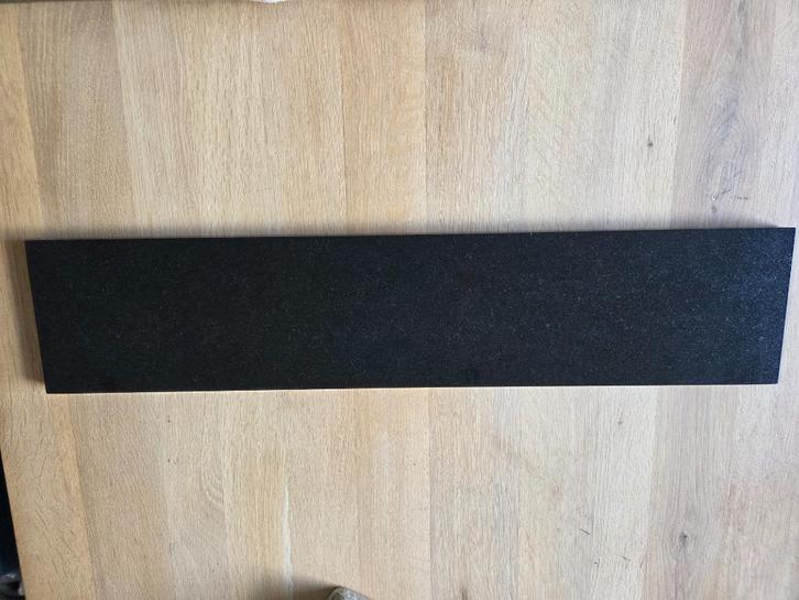 Granieten plaat Nero Assoluto, Doe-het-zelf en Verbouw, Platen en Panelen, Nieuw, Overige materialen, 20 tot 50 mm, Ophalen