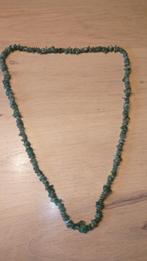 Halsketting Indische jade, Groen, Gebruikt, Ophalen of Verzenden, Steen of Mineraal