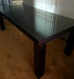 Koloniale eettafel 2.20 lang 1 neter breed bieden vanaf 150, Huis en Inrichting, Tafels | Eettafels, 200 cm of meer, Zo goed als nieuw