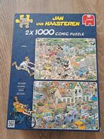 Jan van Haasteren 2x1000 Puzzel - Safari & De Storm, Ophalen of Verzenden, 500 t/m 1500 stukjes, Zo goed als nieuw