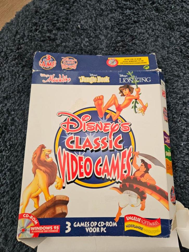 Disney Classic Games PC - Aladdin, Jungle Book, Lion King, Spelcomputers en Games, Games | Overige, Gebruikt, Platform, 1 speler