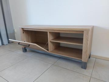 tvmeubel mangohout televisiekast tv-kast tv-meubel 124x52x40 beschikbaar voor biedingen