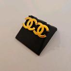 18 karaats gouden Chanel oorbellen geelgoud oorstekers, Ophalen of Verzenden, Zo goed als nieuw, Dame, Goud