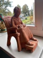 Boekensteunen Man en Vrouw - Set, Antiek en Kunst, Kunst | Beelden en Houtsnijwerken, Ophalen of Verzenden