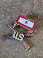 WWII US infantry sweetheart, Verzamelen, Militaria | Tweede Wereldoorlog, Ophalen of Verzenden, Amerika, Embleem of Badge