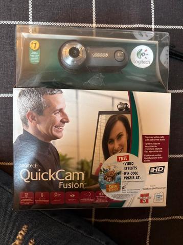 Logitech QuickCam Fusion - Nieuw in verpakking! beschikbaar voor biedingen