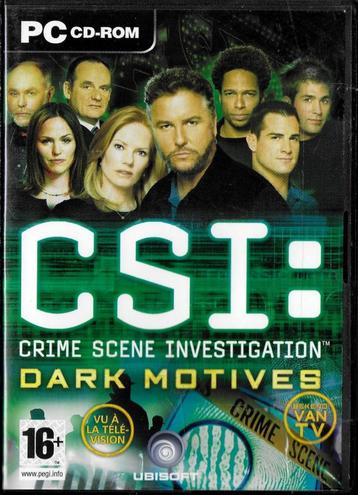 PC CD-Rom -- CSI Dark Motives (Geseald) beschikbaar voor biedingen