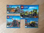 Lego 60124 Vulkaan onderzoekers, Kinderen en Baby's, Speelgoed | Duplo en Lego, Complete set, Ophalen of Verzenden, Lego, Zo goed als nieuw