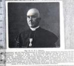 Warmond, mgr. Hensen benoemd in rome in 1915, Gebruikt, Voor 1940, Verzenden, Klederdracht