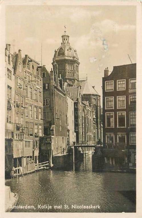 (380-097-031) Amsterdam Kolkje, Verzamelen, Ansichtkaarten | Nederland, Noord-Holland, Verzenden