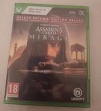 Xbox one &  series x Assassin's Creed Mirage Deluxe, Spelcomputers en Games, Ophalen of Verzenden, Zo goed als nieuw