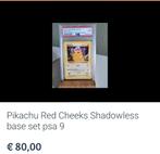 Pikachu red cheeks PAS OP!!!!!!!!, Zo goed als nieuw, Ophalen