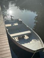 Polyester boot met fluistermotor 3x1.26m, Watersport en Boten, Ophalen, Gebruikt, Minder dan 5 pk, Elektrisch