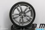 ORIGINEEL! 21 inch velgen Audi RS6 4G! 4G0601025CF, Gebruikt, 285 mm, Banden en Velgen, 21 inch
