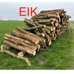 Eikenhout op stam. Oktober 2024 gerooid, Tuin en Terras, Haardhout, Minder dan 3 m³, Ophalen, Eikenhout, Stammen