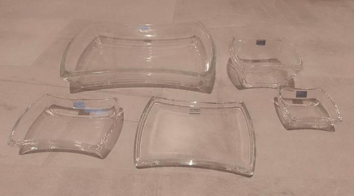 Schott Zwiesel schalen (helder glas), nieuw, Huis en Inrichting, Keuken | Servies, Nieuw, Schaal of Schalen, Effen, Glas, Ophalen of Verzenden
