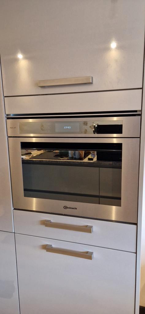 Combi Magnetron - Bauknecht, Witgoed en Apparatuur, Ovens, Gebruikt, Inbouw, Oven met grill, 45 tot 60 cm, 45 tot 60 cm, Hete lucht