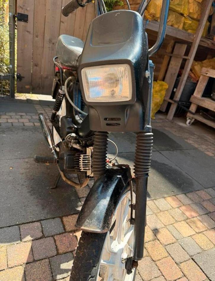 Opgeknapte brommer (blauw kenteken), Fietsen en Brommers, Brommeronderdelen | Puch, Gebruikt, Overige typen, Ophalen of Verzenden