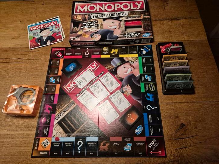Monopoly Valsspelers Editie - Bordspel, Hobby en Vrije tijd, Gezelschapsspellen | Bordspellen, Gebruikt, Ophalen of Verzenden