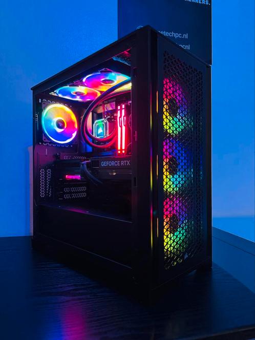 Game PC HIGH END - RTX 5070 Ti - Ryzen 9 7950X - 32GB - 2TB, Computers en Software, Desktop Pc's, Refurbished, 4 Ghz of meer, SSD
