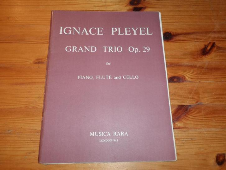 Ignace Pleyel, Muziek en Instrumenten, Bladmuziek, Gebruikt, Artiest of Componist, Klassiek, Piano, Cello, Dwarsfluit of Piccolo